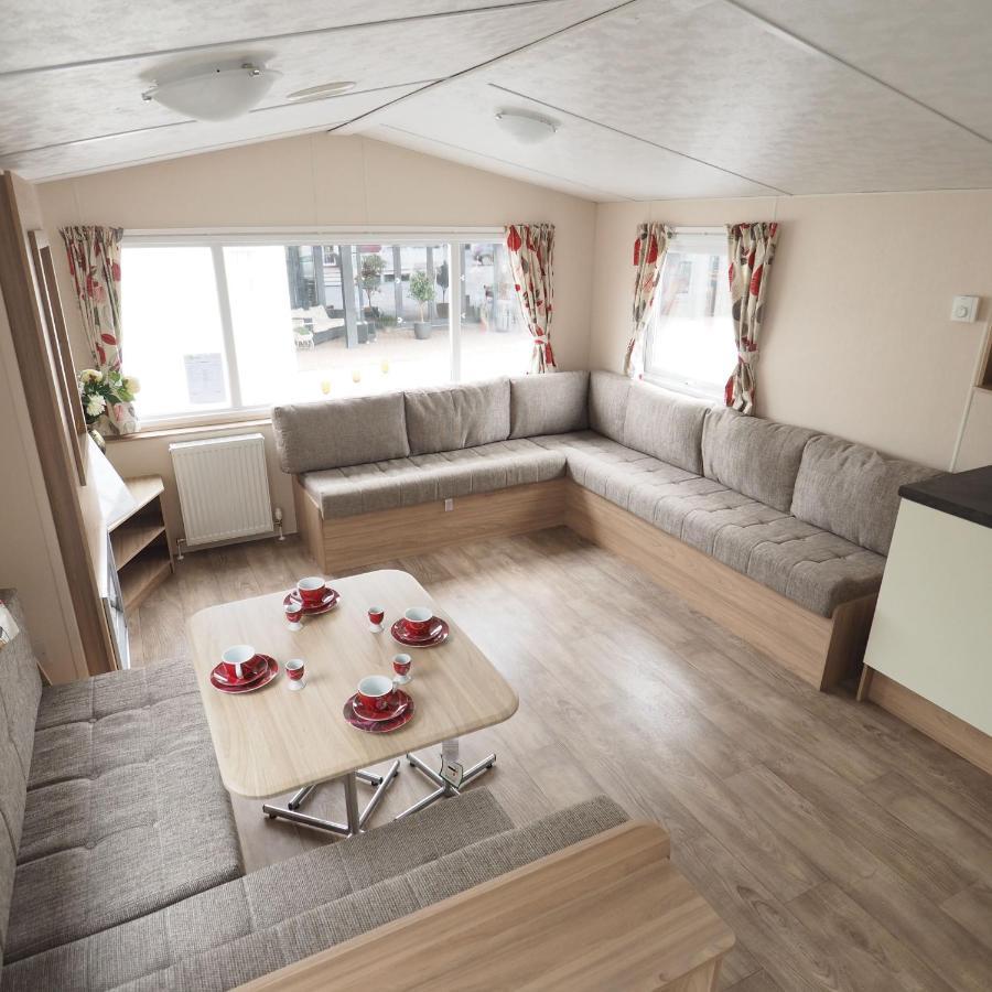Camping De Binnenvaart Superior Chalet Aan de Wolfsberg Extérieur photo